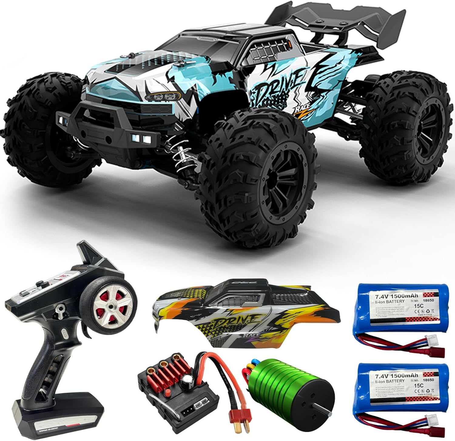 Bürstenloser RC Monster Truck  – Rc Hobby Grade Monster Truck Bewertung und Preis