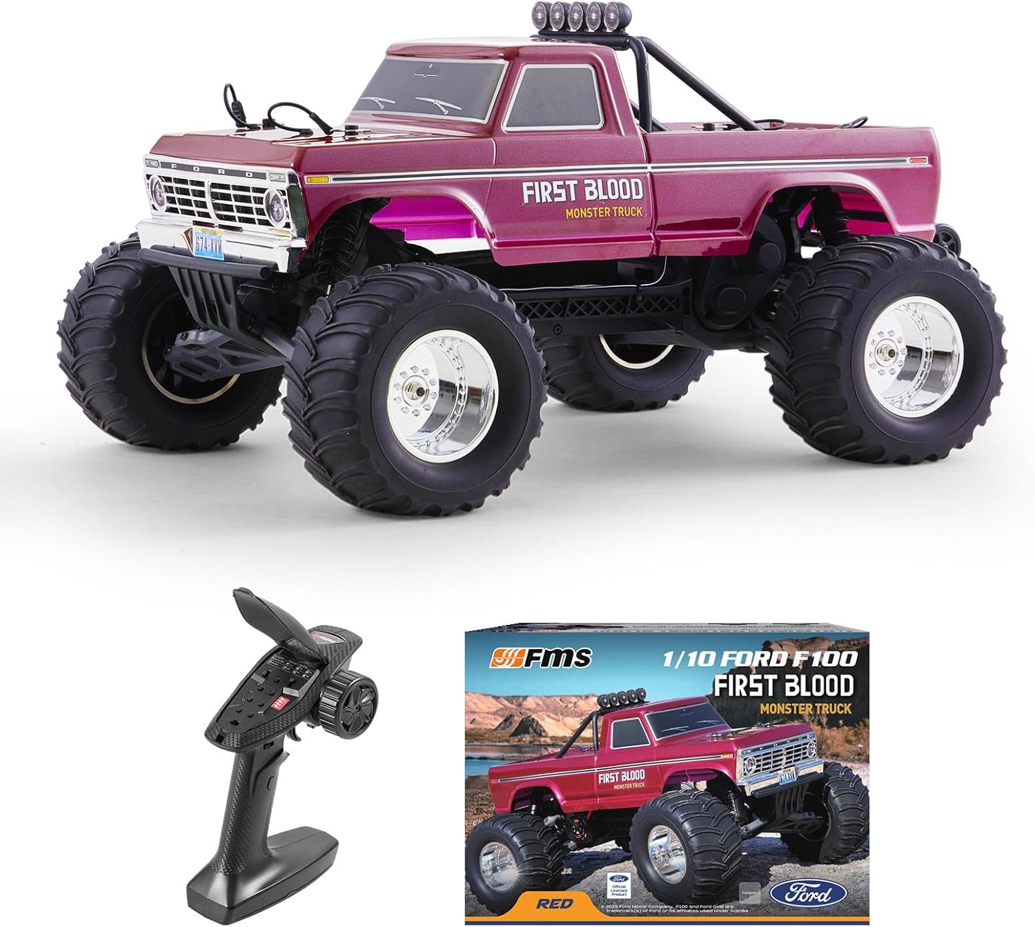 1/10 Maßstab Ford F-100 RC Mon – Rc Hobby Grade Monster Truck Bewertung und Preis
